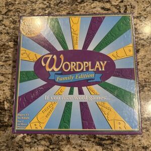 NEW Wordplay Family Edition Word Board Game - Ages 13 to Adult